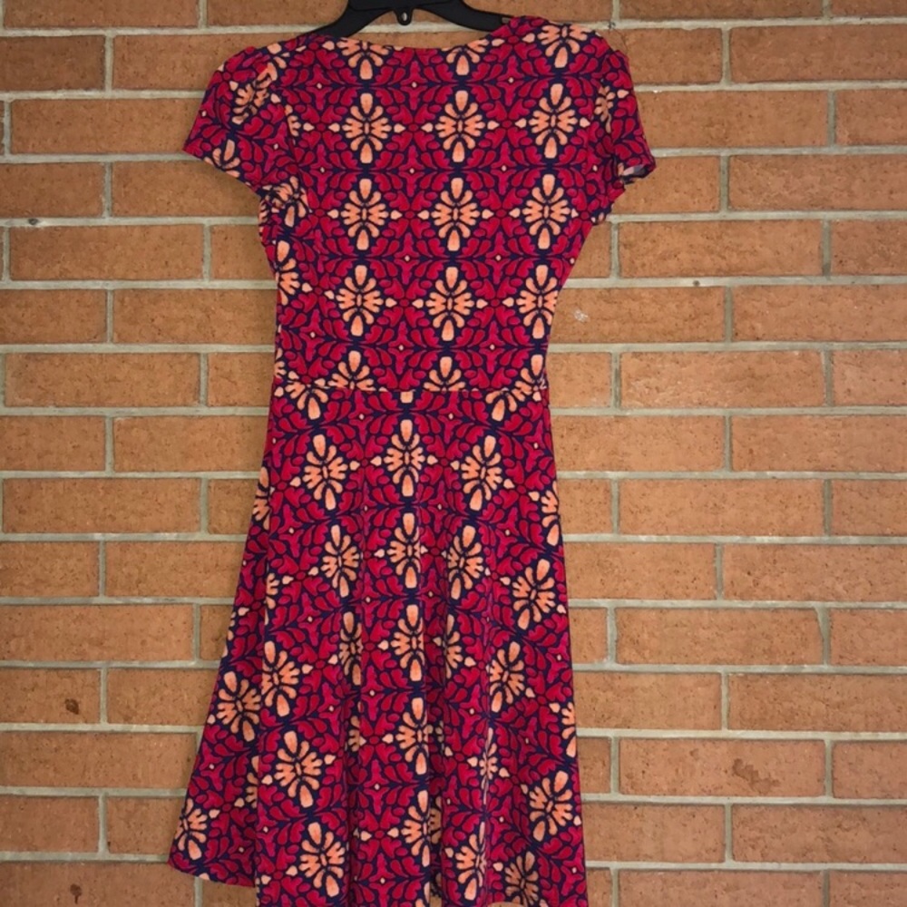 🎈NWT LEOTA🎈LULA PETITE TERAZZO JERSEY DRESS🎈 - Picture 5 of 9